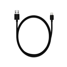 MediaRange USB-A - Lightning čierna / Dátový kábel / 1 m / MFi / USB 2.0 (MRCS137)