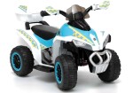 Mamido Detská elektrická štvorkolka Polícia Race biela