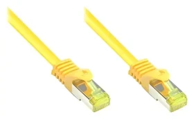 Good Connections Patch kábel Cat.7 žltá / Patch kábel / S/FTP / RJ-45 / 600 MHz / 3 m (8070R-030Y)