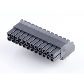 Molex vstavaná pinová lišta (štandardná) Počet pólov 24 447642402 1 ks Tray; 447642402