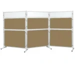 2x3 Modular tabuľa 120x180 cm / Panel pre modulárny stenový systém / korkový povrch (5907627309132)