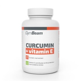 Gymbeam kurkumin + vitamin e 90tbl