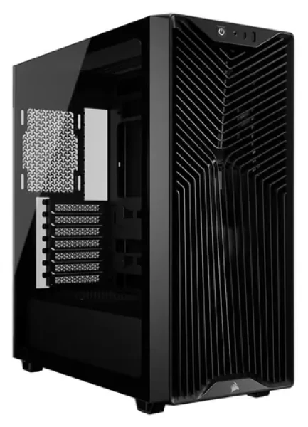Corsair 3200D RS Performance čierna / PC skriňa / Midi Tower / ATX / tvrdené sklo / 3× 120mm / USB-C (CC-9011334-WW)