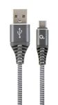 Gembird CC-USB2B USB-A - USB-C 1m šedo-biela (CC-USB2B-AMCM-1M-WB2)