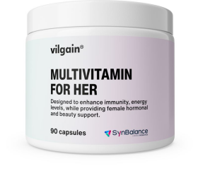 Vilgain Multivitamín pre ženy – 90 kapsúl