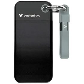 Verbatim Pocket SSD 256GB čierno-šedá / Externý SSD / USB-C / čítanie: 10 000 MB/s / zápis: 10 000 MB/s (32415)
