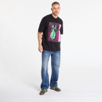 Tričko PLEASURES Leaf T-Shirt Black L