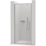 CERANO - Sprchové pivotové dvere Ferri L/P - 6 mm - chróm, transparentné sklo - 90x195 CER-425626