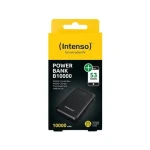 INTENSO B10000 čierna / Powerbanka / 10000 mAh / USB-C / 2x USB-A (7320530)