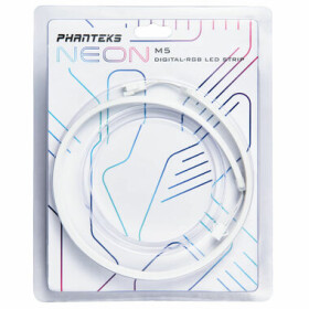 PHANTEKS Neon Digital RGB LED strip biela / 55 cm (PH-NELEDKT_M5_WT01)