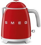 SMEG 50#39;s Retro Style červená / Rýchlovarná kanvica mini / 0.8L / 1400W (KLF05RDEU)