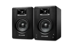 M-Audio BX4 čierna / Štúdiový monitor / 50 W RMS / drôtový / AUX (BX4 PAIR)