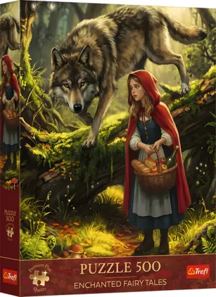 Trefl Puzzle Premium PLUS Enchanted Fairy Tales: O Červenej Čiapočke