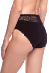 DÁMSKE MIDI NOHAVIČKY L-MOD1564MD BLACK-BEIGE XXXXL