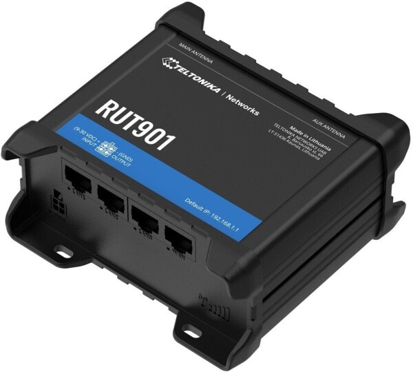 Teltonika TELTONIKA NETWORKS RUT901 DUAL SIM 4G/LTE/3G WiFi Router eSIM Version