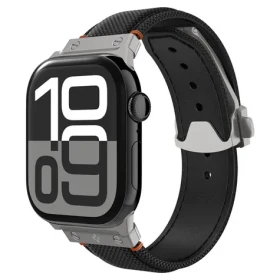 Spigen Classic Fit Band remienok pre Apple Watch 49mm/46mm/45mm/44mm čierna (AMP09304)
