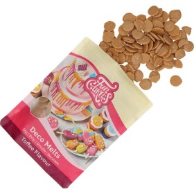Lahodne rozpustná poleva v peckách 250g Toffee - FunCakes - FunCakes