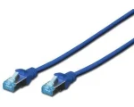 Digitus modrá / Patch kábel / Cat5e / SF/UTP / RJ45 / 0,5 m (DK-1532-005/B)