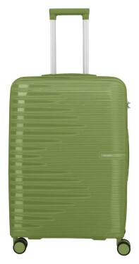 Stredný kufor na kolieskach Travelite Pacific M Olive