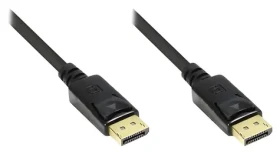 Good Connections DP1.2 čierna / Prepojovací kábel / DisplayPort-DisplayPort / 10 m / 2560x1600 60Hz (4810-100G)