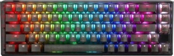 Ducky One 3 Aura Black SF Gaming Tastatur, RGB LED - MX-Speed-Silver (US)
