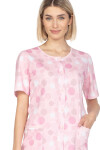 Dámske pyžamo 657 pink plus - REGINA Růžová 3XL