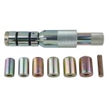 Súprava centrovacieho náradia spojky Ø 24,0 - 36,0 mm s centrovacími objímkami, 9 ks KS Tools 150.2380; 150.2380