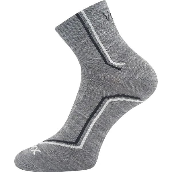 VOXX Kroton silproX ponožky svetlo šedé 3 páry 39-42 101426