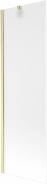 MEXEN/S - Next vaňová zástena FIX 60 x 150, dekor, zlatá kartáčovaná 895-060-000-00-30-55