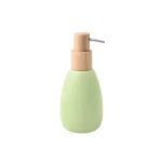 Spirella Sven dávkovač mydla matne matcha / polyresin / drevo / 260 ml
