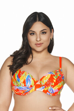 PLAVKOVÁ PODPRSENKA SK 227 VIVID ORANGE MAXI ŽIVÁ ORANŽOVÁ 80J