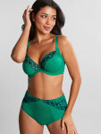 Panache Envy Deep Brief emerald leopard 7283C