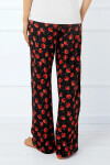 Talianska móda Cherry long length sp. farba:print/black XL