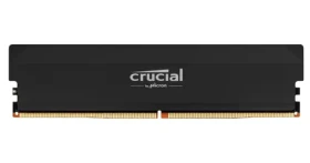 CRUCIAL Pro OC 16GB (1x16GB) 6400 MHz čierna / Operačná pamäť / DDR5 / UDIMM / CL38 (CP16G64C38U5B)