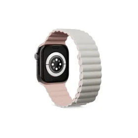 Epico Watch Strap Magnetic pre Watch SE (40mm)/Series 1-9 (38/40/41mm) 10-11 (42mm) šedo-ružová (63318101900002)