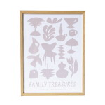 Bella Rose Plakát Family Treasures Beige / Cream 30 x 40 cm