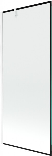 MEXEN/S - Next vaňová zástena FIX 80 x 150, čierna dekor, biela - 895-080-000-00-0-20 895-080-000-00-70-20