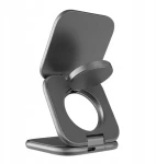 Mobile Origin 3in1 Qi2 25W UltraSlim 1.5m šedá / Univerzálny kábel pre Apple Watch Airpods USB-C (MO-USF-PW36-GRY)