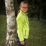 Detská mikina so stojačikom, Pidilidi, PD1156-19, zelená - 110 | 5let