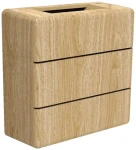 Immax LUXLINE dubové drevo / Vonkajšie nástenné LED svietidlo / 6W / 3000K / 240V / IP54 (08522L)