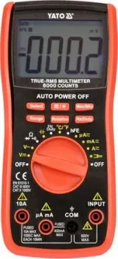 YATO YT-73085 / Digitálny Multimeter / 600V (YT-73085)