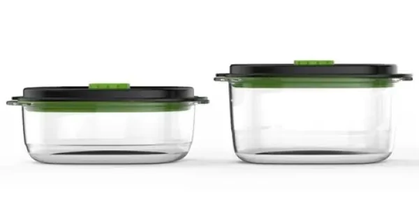 FoodSaver FFC025X / Sada vákuových dóz / 0,7 la 1,2 l / indikátor vákua / bez BPA (100001775827)