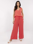 Nohavice D73761M62237B coral XL