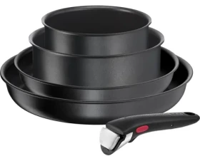 TEFAL Ingenio Daily Chef L7629102 čierna / Sada riadu / 5 kusov / hliník (L7629102)