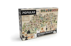 Puzzle Mapa Slovenska