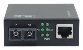 LevelOne GVM-2002 / Media konvertor / RJ45 - SC / SM 20km / 1310nm / Web SMART (GVM-2002)