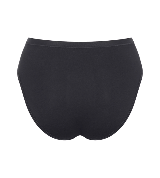 Dámske bavlnené nohavičky GO Daily Tai - BLACK - black 0004 - SLOGGI BLACK XS