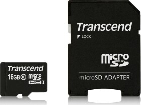 Transcend MicroSDHC 16 GB Class 10 (TS16GUSDHC10)