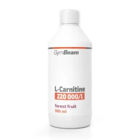 L-karnitín - GymBeam (lesné ovocie, 500 ml) (3738-5-500ml-forestfruit)