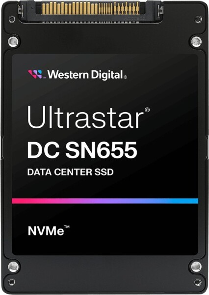 WD WD Ultrastar DC SN655 WUS5EA176ESP7E1 - SSD - 7.68 TB - intern - 2.5" (6.4 cm) - U.3 PCIe 4.0 (NVMe)